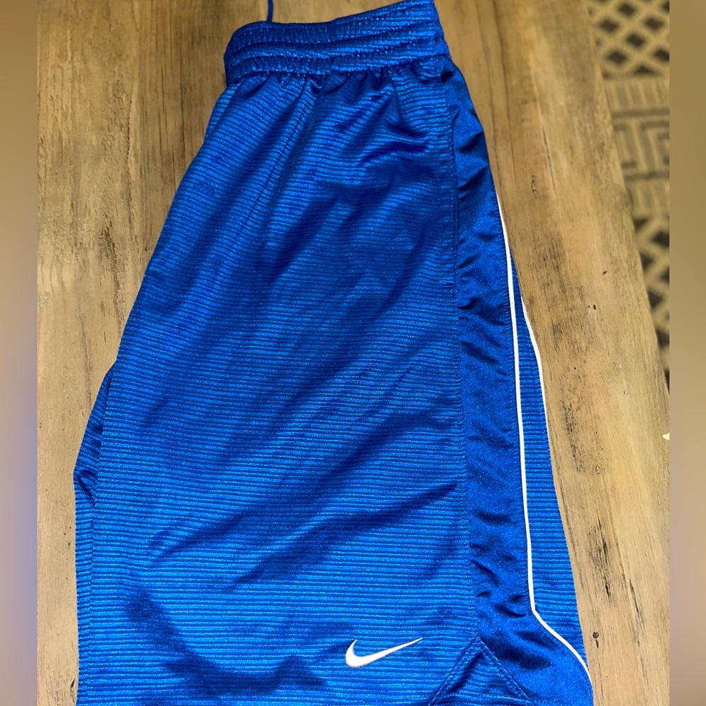 Blue Nike Basketball Shorts